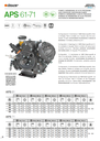 6092001900 BOMBA APS-71 / 70 LTS / 580 PSI / M-H 