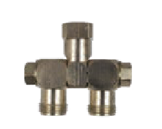 '900004 SWIVEL DOBLE LATON 11/16 ROSCA  x 1/4