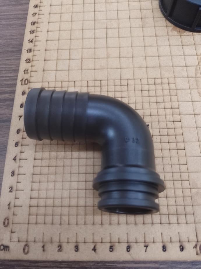 8013300 CONEXIÓN CODO 90* 1 1/4 A 1 1/4 PLASTICO