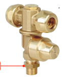8268002 CUERPO DOBLE ANTIGOTEO 2 DISCO 18MM ROSCA 3/8 MACHO