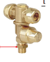 8268001 CUERPO DOBLE ANTIGOTEO 2 DISCO 18MM ROSCA 1/4 HEMBRA