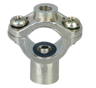 8272002 ABRAZADERA P/TUBO 1/2 ROSCA HEMBRA 1/4 C/ROSCA PARA FIJACION DE 8MM